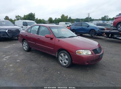 2006 NISSAN SENTRA 1.8S Red  Gasoline 3N1CB51D36L454697 photo #1