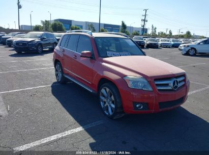 2010 MERCEDES-BENZ GLK 350 4MATIC Red  Gasoline WDCGG8HBXAF405919 photo #1