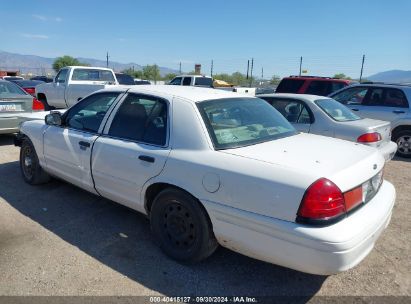 2007 FORD CROWN VICTORIA POLICE/POLICE INTERCEPTOR White  Gasoline 2FAHP71W47X160488 photo #4