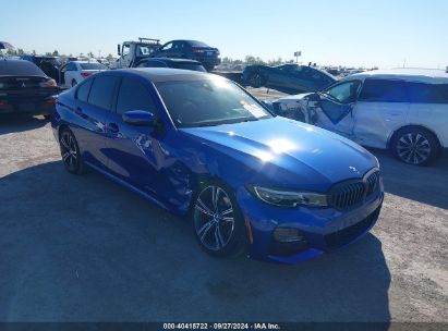 2022 BMW 3 SERIES 330E Blue  Hybrid 3MW5P7J08N8C50900 photo #1