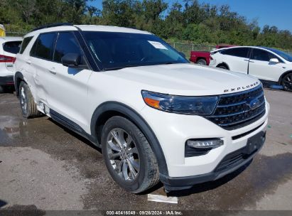 2020 FORD EXPLORER XLT White  Gasoline 1FMSK7DH1LGC42105 photo #1