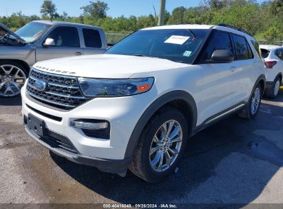 2020 FORD EXPLORER XLT White  Gasoline 1FMSK7DH1LGC42105 photo #3