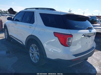 2020 FORD EXPLORER XLT White  Gasoline 1FMSK7DH1LGC42105 photo #4