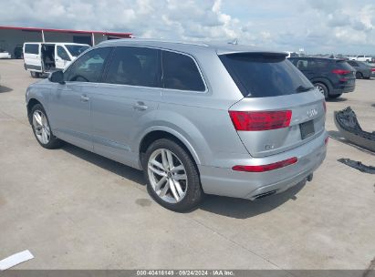 2018 AUDI Q7 3.0T PREMIUM Silver  Gasoline WA1VAAF77JD041694 photo #4