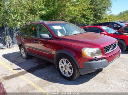 2003 VOLVO XC90 T6 Red  Gasoline YV1CZ91H131007771 photo #1