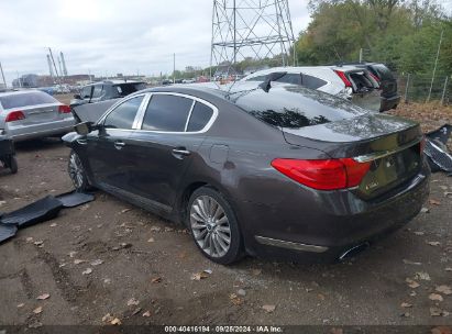 2015 KIA K900 LUXURY Brown  Gasoline KNALW4D4XF6017536 photo #4