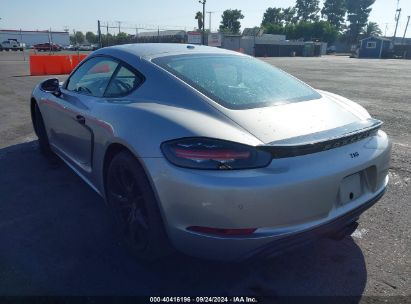 2018 PORSCHE 718 CAYMAN Gray  Gasoline WP0AA2A85JK261518 photo #4