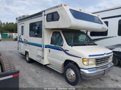 1995 FORD ECONOLINE E350 CUTAWAY VAN Cream  Gasoline 1FDKE30G4SHA20003 photo #1