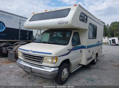 1995 FORD ECONOLINE E350 CUTAWAY VAN Cream  Gasoline 1FDKE30G4SHA20003 photo #3