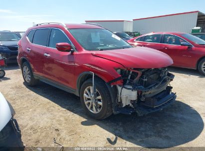 2017 NISSAN ROGUE SV Red  Gasoline JN8AT2MV1HW269442 photo #1