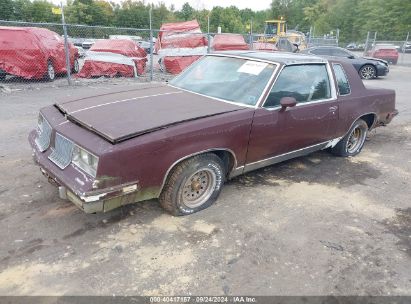 1986 OLDSMOBILE CUTLASS SUPREME BROUGHAM Red  Gasoline 2G3GM47Y6G2353163 photo #3