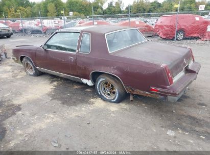 1986 OLDSMOBILE CUTLASS SUPREME BROUGHAM Red  Gasoline 2G3GM47Y6G2353163 photo #4