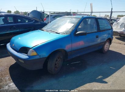 1990 GEO METRO LSI SPRINT CL Blue  Gasoline 2C1MR2463L6027042 photo #3