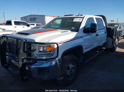 2019 GMC SIERRA 3500HD CHASSIS White  Diesel 1GD42TCY9KF139814 photo #3