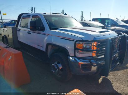 2019 GMC SIERRA 3500HD CHASSIS White  Diesel 1GD42TCY8KF137987 photo #1