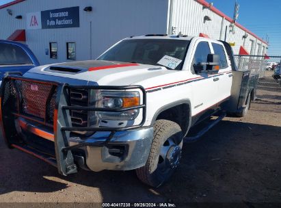 2019 GMC SIERRA 3500HD CHASSIS White  Diesel 1GD42TCY8KF137987 photo #3