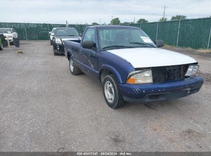 1999 GMC SONOMA SLS Blue  Gasoline 1GTCS1448X8521439 photo #1