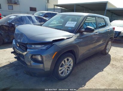 2021 CHEVROLET TRAILBLAZER FWD LS Gray  Gasoline KL79MMS28MB126521 photo #3