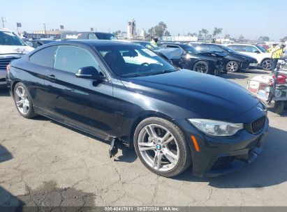 2015 BMW 435I Black  Gasoline WBA3R1C58FK194173 photo #1