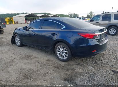 2016 MAZDA MAZDA6 I SPORT Blue  Gasoline JM1GJ1U51G1415078 photo #4