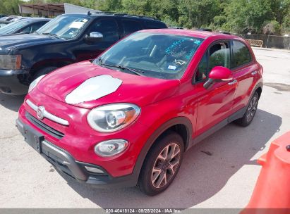 2016 FIAT 500X TREKKING Red  Gasoline ZFBCFYCT3GP385008 photo #3