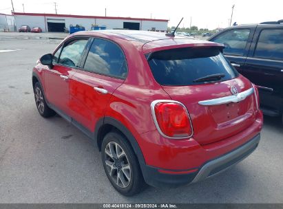 2016 FIAT 500X TREKKING Red  Gasoline ZFBCFYCT3GP385008 photo #4