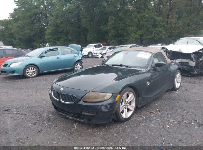 2006 BMW Z4 3.0I Green  Gasoline 4USBU33566LW66030 photo #3