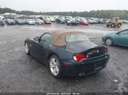 2006 BMW Z4 3.0I Green  Gasoline 4USBU33566LW66030 photo #4