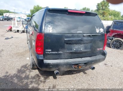 2007 GMC YUKON XL 1500 SLT Black  Flexible Fuel 1GKFK16347R330150 photo #4