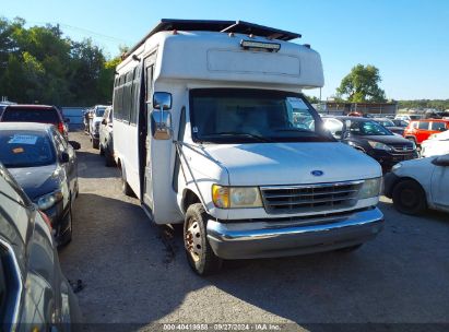 1996 FORD ECONOLINE E350 CUTAWAY VAN White  Gasoline 1FDKE30G5THA54114 photo #1