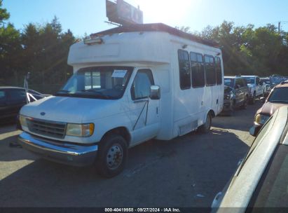 1996 FORD ECONOLINE E350 CUTAWAY VAN White  Gasoline 1FDKE30G5THA54114 photo #3