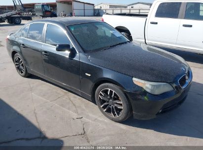 2007 BMW 530XI Black  Gasoline WBANF73567CU24051 photo #1