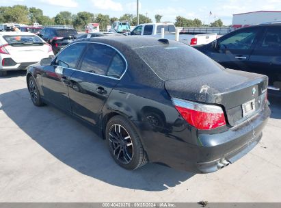 2007 BMW 530XI Black  Gasoline WBANF73567CU24051 photo #4