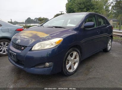 2010 TOYOTA MATRIX S Blue  Gasoline 2T1KE4EE8AC037925 photo #3