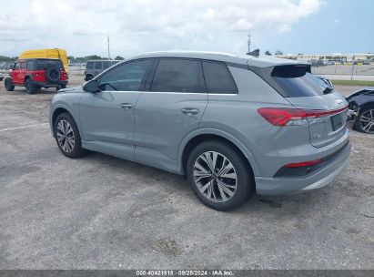 2023 AUDI Q4 E-TRON PREMIUM PLUS 40 RWD Gray  Electric WA1BCBFZ1PP024224 photo #4