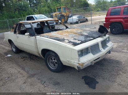 1985 OLDSMOBILE CUTLASS SUPREME Tan  Gasoline 1G3GR47A5FP301681 photo #1