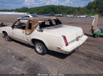 1985 OLDSMOBILE CUTLASS SUPREME Tan  Gasoline 1G3GR47A5FP301681 photo #4