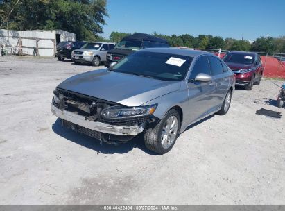 2020 HONDA ACCORD LX Silver  Gasoline 1HGCV1F13LA009411 photo #3