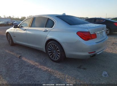 2012 BMW 740LI Silver  Gasoline WBAKB4C56CC576564 photo #4