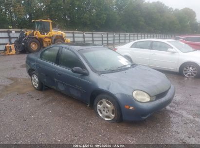 2001 PLYMOUTH NEON HIGHLINE Blue  Gasoline 1P3ES46C31D107014 photo #1