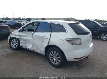 2011 MAZDA CX-7 I SPORT White  Gasoline JM3ER2B52B0386575 photo #4