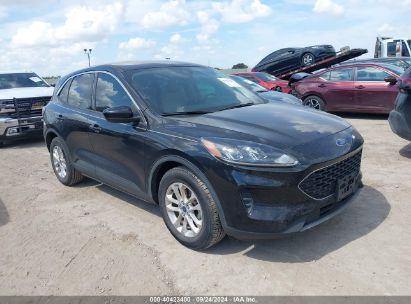 2020 FORD ESCAPE SE Black  Gasoline 1FMCU0G69LUC26526 photo #1