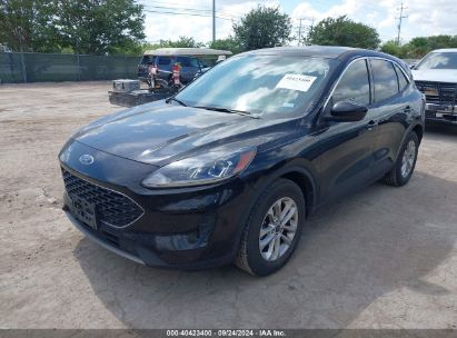 2020 FORD ESCAPE SE Black  Gasoline 1FMCU0G69LUC26526 photo #3