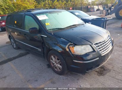 2010 CHRYSLER TOWN & COUNTRY TOURING Black  Gasoline 2A4RR5D19AR273811 photo #1