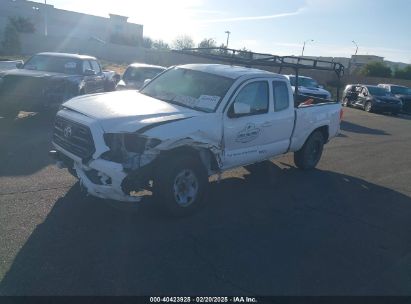 2017 TOYOTA TACOMA SR White  Gasoline 5TFRX5GN7HX085519 photo #3