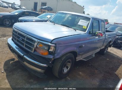 1996 FORD F150 Blue  Gasoline 1FTEX15N8TKA41917 photo #3