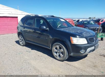 2007 PONTIAC TORRENT Black  Gasoline 2CKDL63F376018823 photo #1