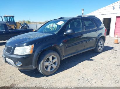 2007 PONTIAC TORRENT Black  Gasoline 2CKDL63F376018823 photo #3