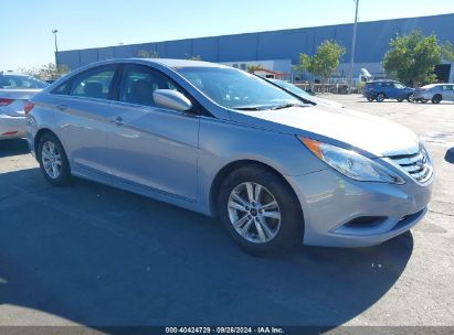 2012 HYUNDAI SONATA GLS Light Blue  Gasoline 5NPEB4AC9CH315080 photo #1