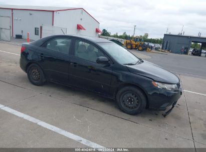 2010 KIA FORTE LX Black  Gasoline KNAFT4A26A5854663 photo #1